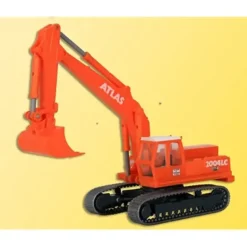 Kibri 10434 1:87 Atlas 2004 LC Orange Crawler Excavator Plastic Model Kit - Your Source for Gaming Essentials