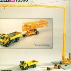 Kibri 10390 HO Mobile Crane with Trailer Plastic Model Building Kit - Your Source for Gaming Essentials