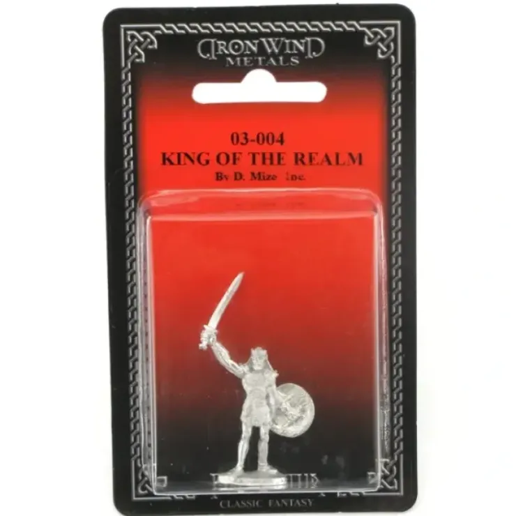 Tabletop Miniatures>King of The Realm #03-004 Classic Ral Partha Fantasy RPG Metal Figure - Your Source for Gaming Essentials