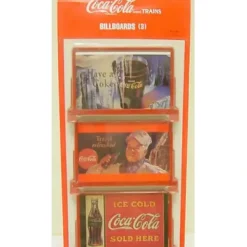 K-Line K418711 Coca-Cola Billboards (Pack of 3) - Your Source for Gaming Essentials