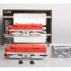 K-Line K-21321IC O Rock Island "Golden State" Twin A Alco Locomotives #101/102 EX/Box - Your Source for Gaming Essentials