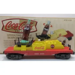K-Line K721-5101 O Gauge Coca-Cola Operating Searchlight Car #7215101 NIB - Your Source for Gaming Essentials