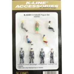 K-Line K42301 O Passenger Car Seated Figures (Set of 9) - Your Source for Gaming Essentials