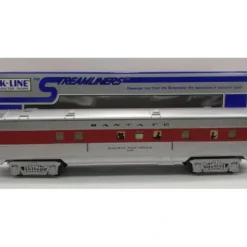 K-Line K4530-1498 O Santa Fe 12.5" Streamliner Railway Post Office Car #1498 - Your Source for Gaming Essentials