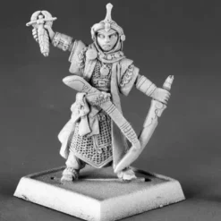Tabletop Miniatures>Kyra, Female Iconic Cleric 60015 Pathfinder Miniature Unpainted - Your Source for Gaming Essentials