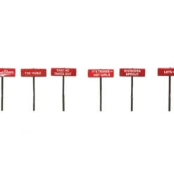 Labelle Industries 430-7655 Burma Shave Signs Set #5 (Pack of 6) - Your Source for Gaming Essentials