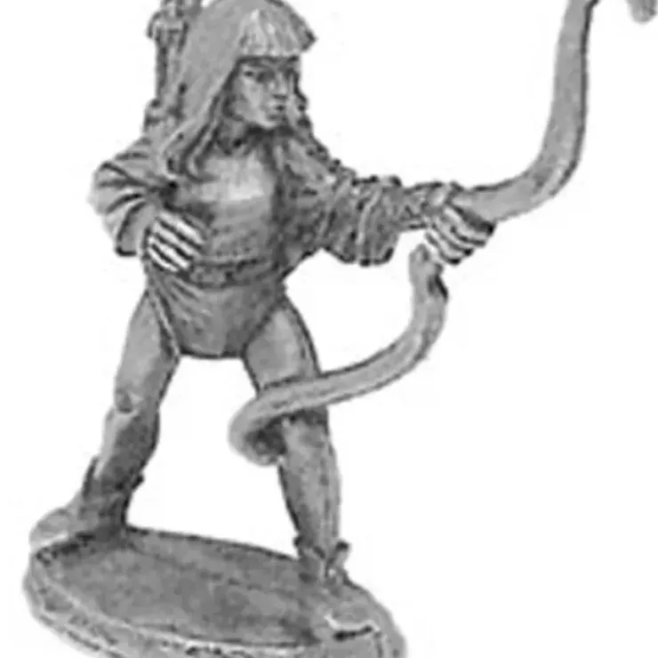 Tabletop Miniatures>Leanha The Ranger Master Markswoman 03-125 Classic Ral Partha Fantasy Metal Mini - Your Source for Gaming Essentials