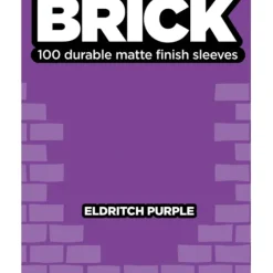 Cards>Legion Brick Sleeves with Box - Eldritch Purple (100) - Your Source for Gaming Essentials