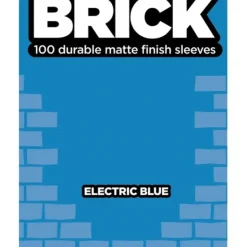 Cards>Legion Brick Sleeves with Box - Electric Blue (100) - Your Source for Gaming Essentials