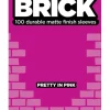 Cards>Legion Brick Sleeves with Box - Pretty in Pink (100) - Your Source for Gaming Essentials