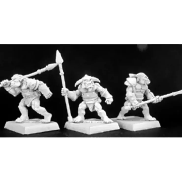Tabletop Miniatures>Lesser Orc Spearmen 9 Reven Grunt 06171 Warlord Army Unpainted - Your Source for Gaming Essentials