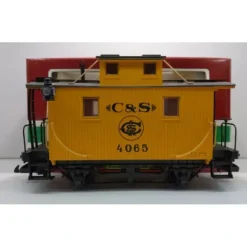 LGB 4065-G01 G Scale Colorado & Southern Yellow Caboose (Plastic Wheels) LN/Box - Your Source for Gaming Essentials
