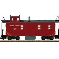 LGB 42793 G Red Undecorated Steelside Caboose (With Roadname Stickers) - Your Source for Gaming Essentials