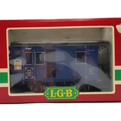 LGB 1985 G Scale Blue Postal Car (Metal Wheels) EX/Box - Your Source for Gaming Essentials