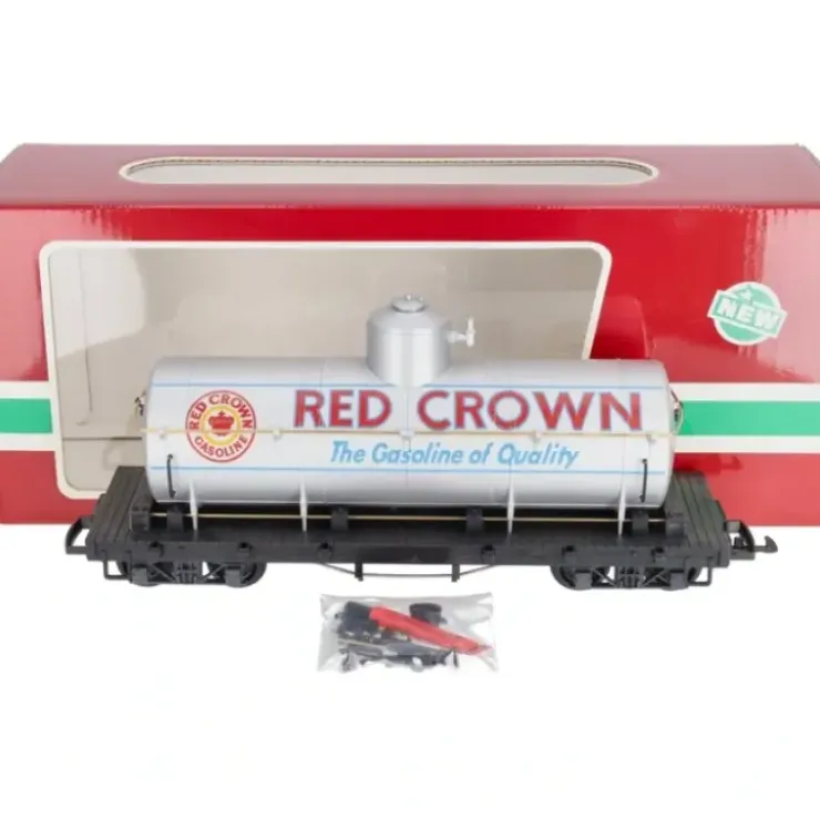 LGB 4180 G Scale Red Crown Tank Car LN/Box - Your Source for Gaming Essentials