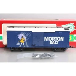 LGB 4090-MS G Scale Morton Salt Boxcar NIB - Your Source for Gaming Essentials