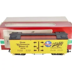LGB 4074-Z02 G Scale Union Refrigerator / Schlitz Reefer Car LN/Box - Your Source for Gaming Essentials