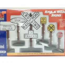 Life Like 1973 G Scale LGB Rail & Road Signs - Your Source for Gaming Essentials