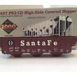 Life Like 21852 HO Atchison, Topeka and Santa Fe PS2-CD Hopper #4427 (Set of 4) - Your Source for Gaming Essentials