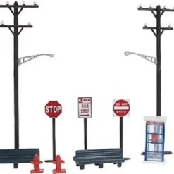Life Like 1622 HO City SideWalks Accessories Scene Master - Your Source for Gaming Essentials