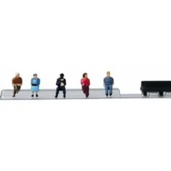 Life Like 1607 HO Seated People with Bench Figures (Set of 7) - Your Source for Gaming Essentials