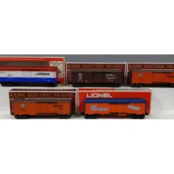 Lionel & K-Line O Assorted Freight Cars: 9858, 9803, 64235, 75033, 75035 [5] EX/Box - Your Source for Gaming Essentials