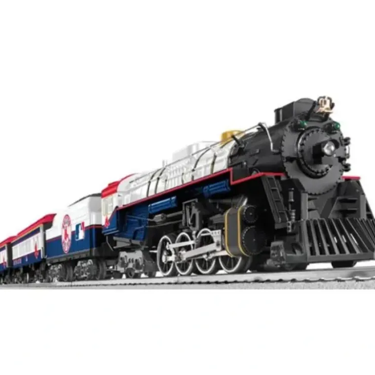 Lionel 7-12012 Boston Red Sox 2-8-4 O Gauge Steam Passenger Train Set - Your Source for Gaming Essentials