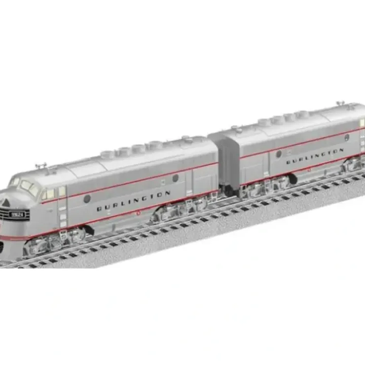 Lionel 6-38597 Burlington F3 AA Diesel Locomotive Set #9962-A/9962-C - Your Source for Gaming Essentials