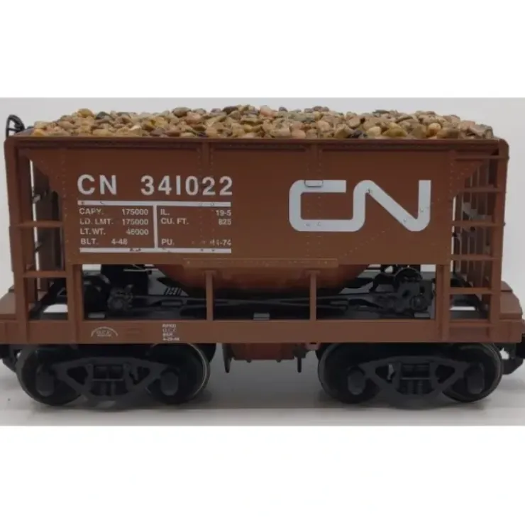 Lionel G Scale Canadian National Single Bay Hopper Car #341022 - Custom Load EX - Your Source for Gaming Essentials