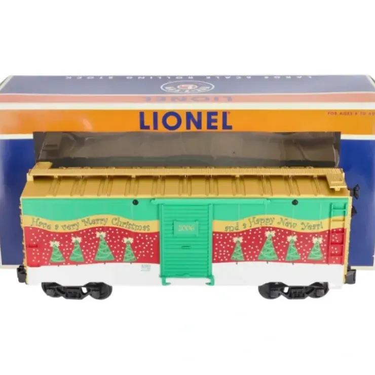 Lionel 8-87027 G Scale 2006 Christmas Boxcar - Your Source for Gaming Essentials