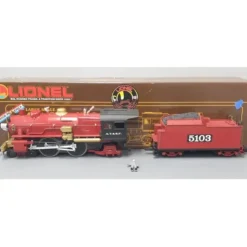 Lionel 8-85103 G Scale Custom AT&SF 4-4-2 Steam Loco & Tender EX/Box - Your Source for Gaming Essentials