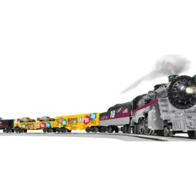 Lionel 7-11419 Kyle Busch NASCAR O Gauge Steam Freight Train Set #18 - Your Source for Gaming Essentials
