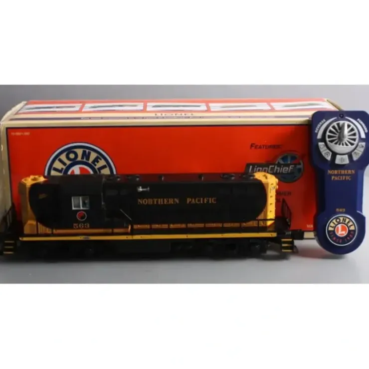 Lionel 6-38824 Northern Pacific LionChief Plus GP7 Diesel Locomotive #563 - Your Source for Gaming Essentials