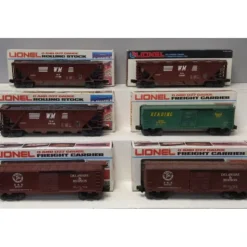 Lionel O Assorted Custom Painted Freight Cars: 18557, 18520, 25235, 107783 [6] EX - Your Source for Gaming Essentials