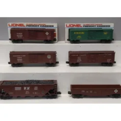 Lionel O Assorted Custom Painted Freight Cars: 80179, 107786, 282095, 5020 [6] EX - Your Source for Gaming Essentials