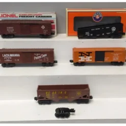 Lionel O Assorted Freight Cars: 80136, 36457, 6177, 9411, 435351 [5] VG - Your Source for Gaming Essentials