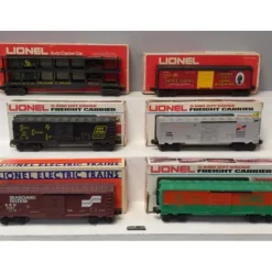 Lionel O Assorted Freight Cars: 9422, 9481, 9403, 9405, 7702, 9123 [6]/Box - Your Source for Gaming Essentials