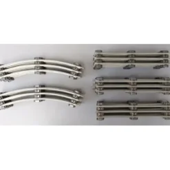 Lionel O Assorted Straight & Curved Tubular Track: 65501, 65500 [28] VG - Your Source for Gaming Essentials