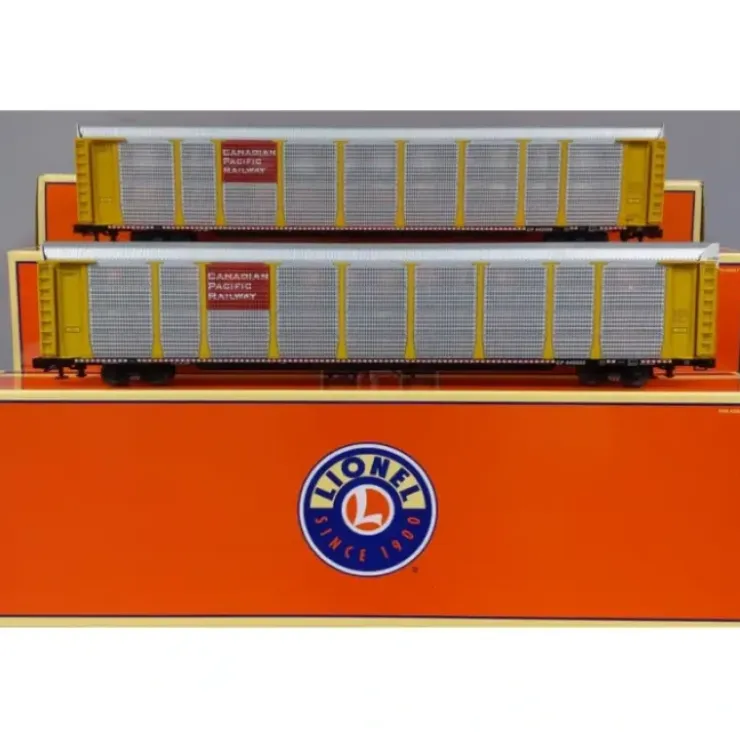 Lionel 6-29377 O Canadian Pacific Autorack Cars (Set of 2) - Your Source for Gaming Essentials