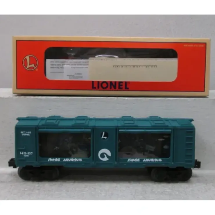 Lionel 6-52120 O ChicagoLand Railroad Club Shedd Operating Aquarium Car LN/Box - Your Source for Gaming Essentials