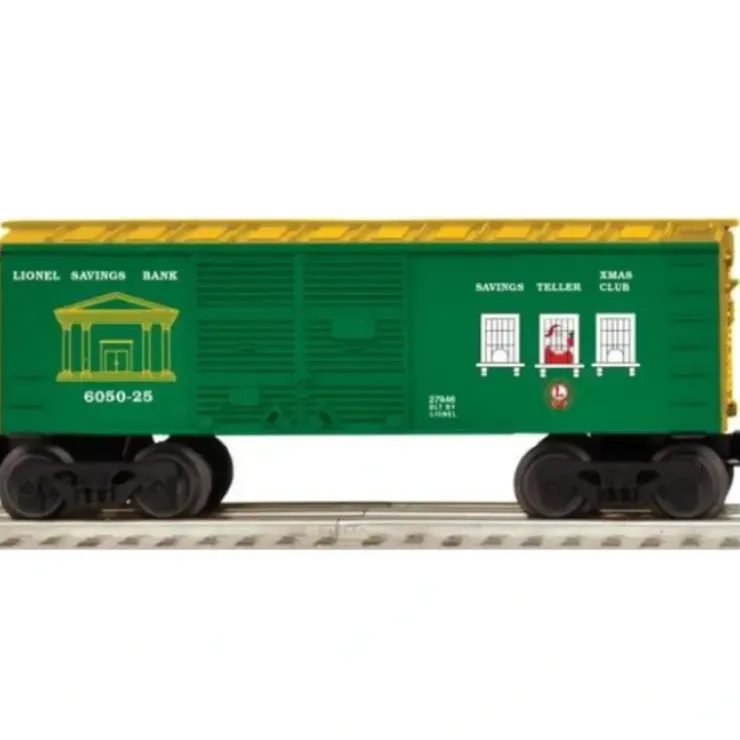 Lionel 6-27946 O #6050-25 Christmas Savings Boxcar - Your Source for Gaming Essentials