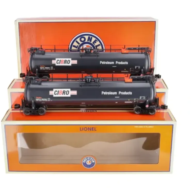Lionel 6-29777 O Cibro TankTrain Tank Cars (Set of 2) - Your Source for Gaming Essentials