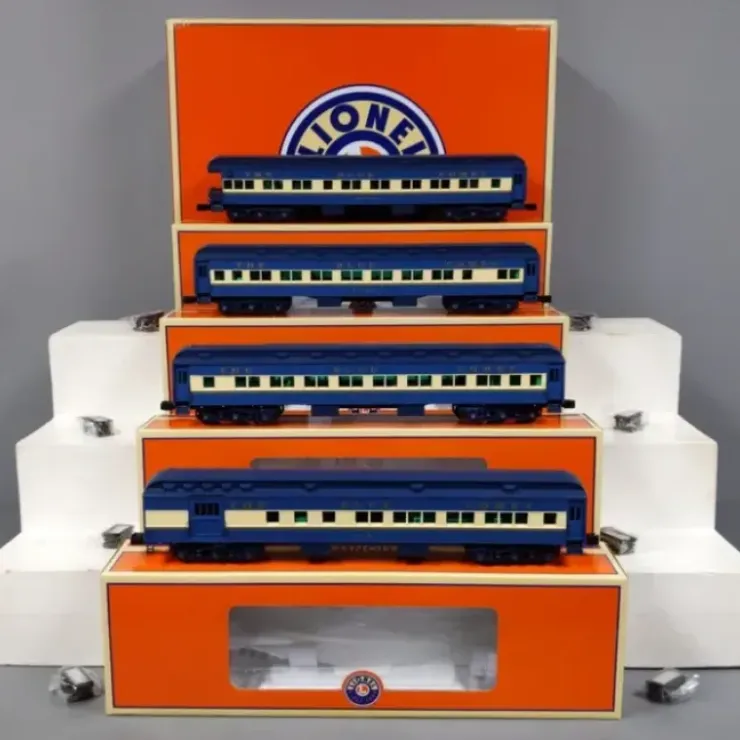 Lionel 6-25655 O CNJ 'Blue Comet' Heavyweight Passenger Cars (Pack of 4) - Your Source for Gaming Essentials