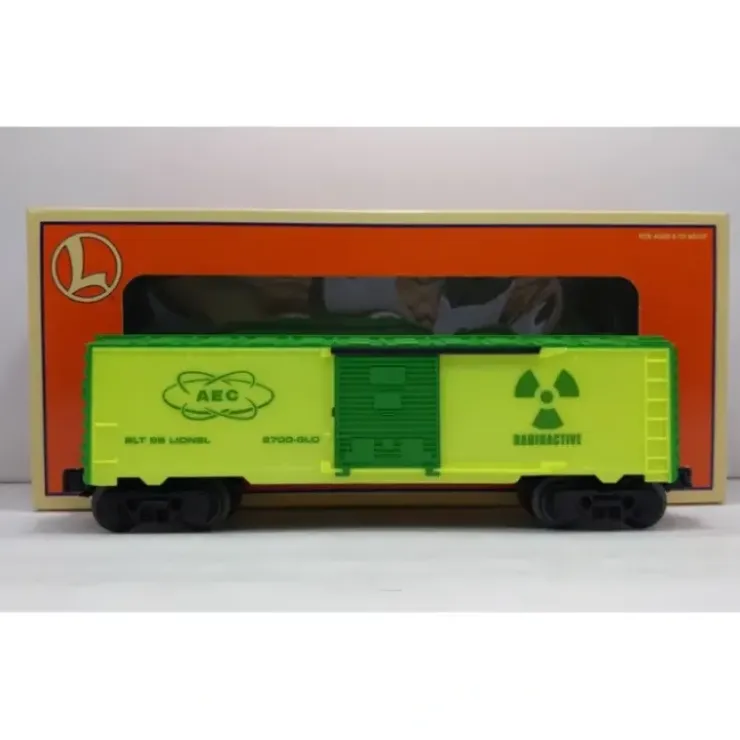 Lionel 6-26215 O Gauge AEC Glow in the Dark Boxcar LN/Box - Your Source for Gaming Essentials