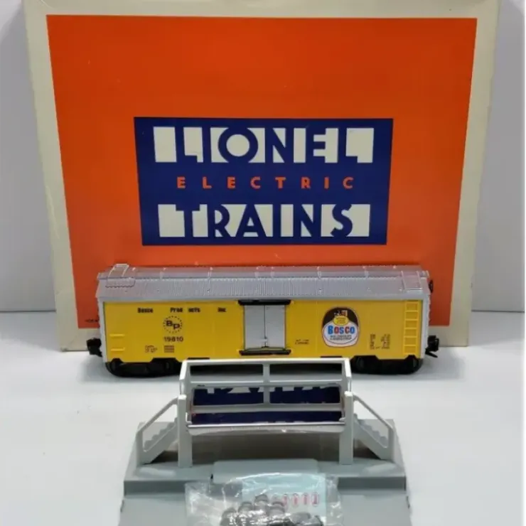 Lionel 6-19810 O Gauge Bosco Products Operating Milk Car Set LN/Box - Your Source for Gaming Essentials