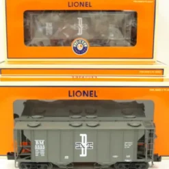 Lionel 6-11853 O Gauge Boston & Maine 2-Bay PS-2 Covered Hopper 2-Car Set - Your Source for Gaming Essentials