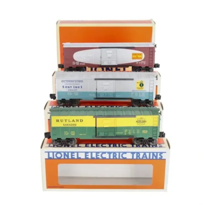 Lionel 6-19276 O Gauge 6464 Boxcar Series V (Set of 3) - Your Source for Gaming Essentials