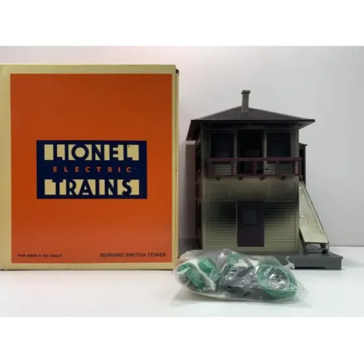 Lionel 6-12768 O Gauge Burning Switch Tower NIB - Your Source for Gaming Essentials