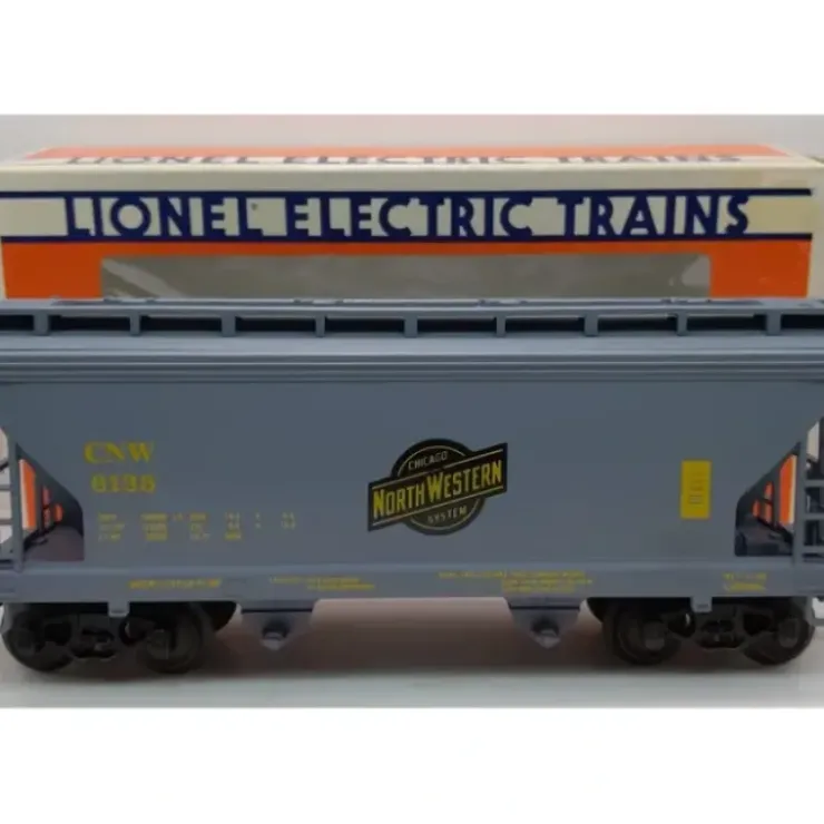 Lionel 6-6135 O Gauge Chicago & North Western 2-Bay Center Flow Hopper VG/Box - Your Source for Gaming Essentials