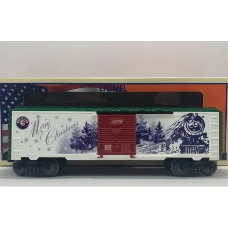 Lionel 6-81733 O Gauge Christmas 2014 Boxcar - Your Source for Gaming Essentials